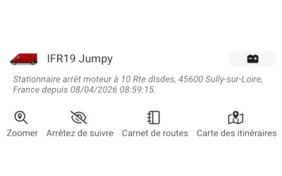 Suivi des véhicules