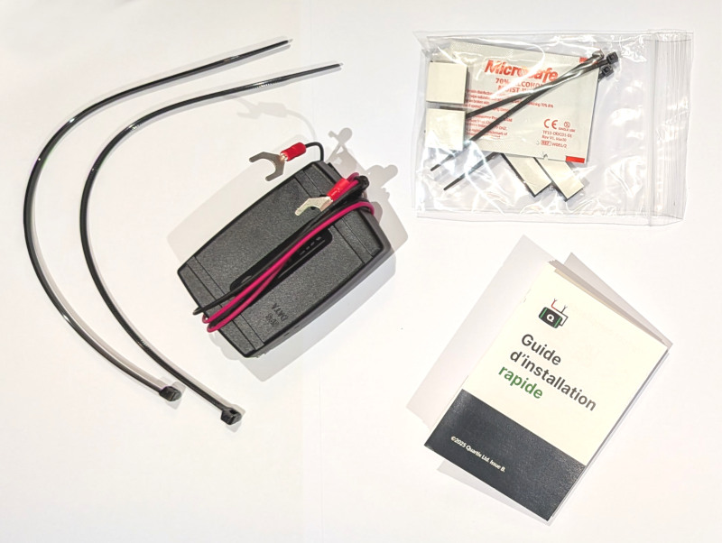 Contenu du Traceur GPS professionnel sur batterie